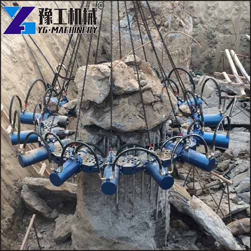 hydraulic concrete pile breaker