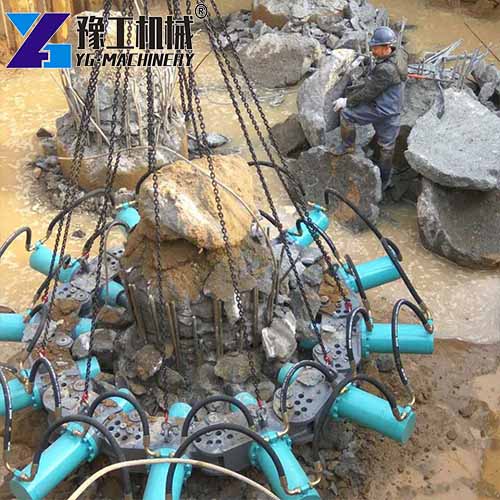 pile cutting machine