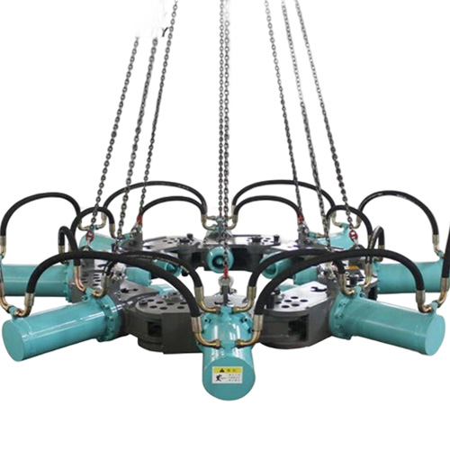Hydraulic concrete pile breaker