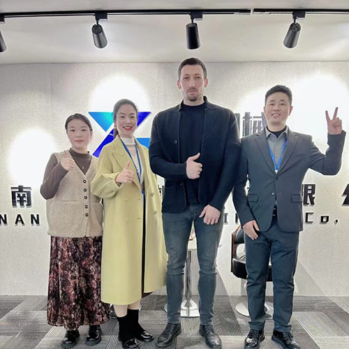 Russian clients visit