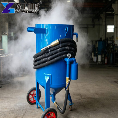 YG mobile sandblasting for sale