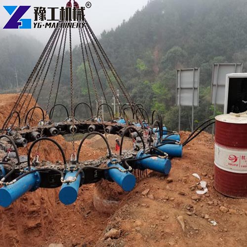 YG pile cutting machine
