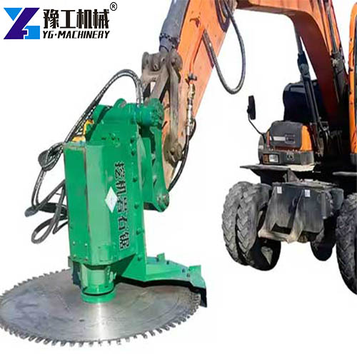 hydraulic rock saw for excavator