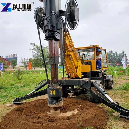 hydraulic rotary drilling rig
