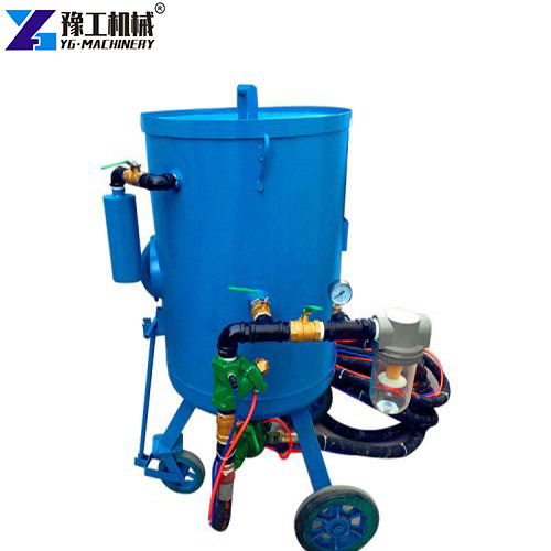 mobile sandblasting equipment