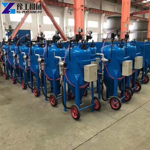 portable blasting machine