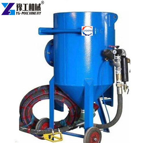 portable dustless blasting machine