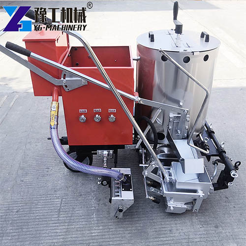 thermoplastic striping machine