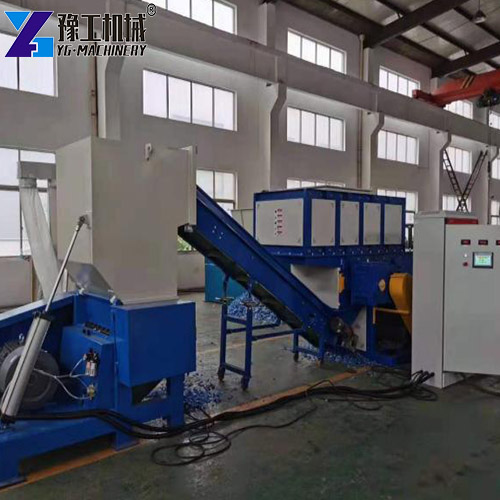 tyre shredding machine application