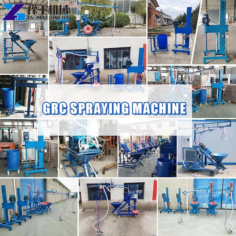GRC mixer machine factory