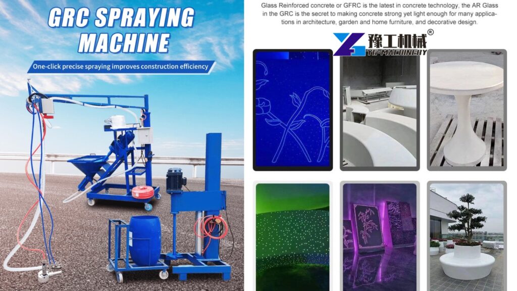 GRC mixer machine supplier