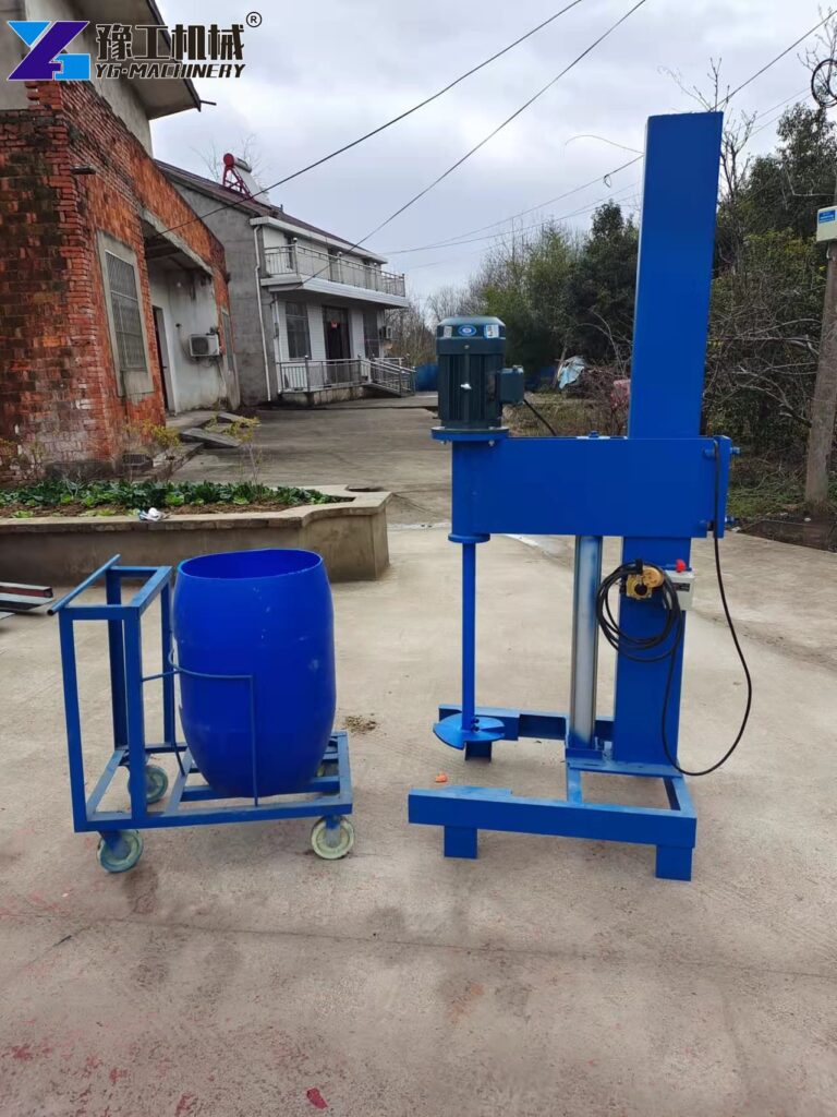 GRC mixing machine detail