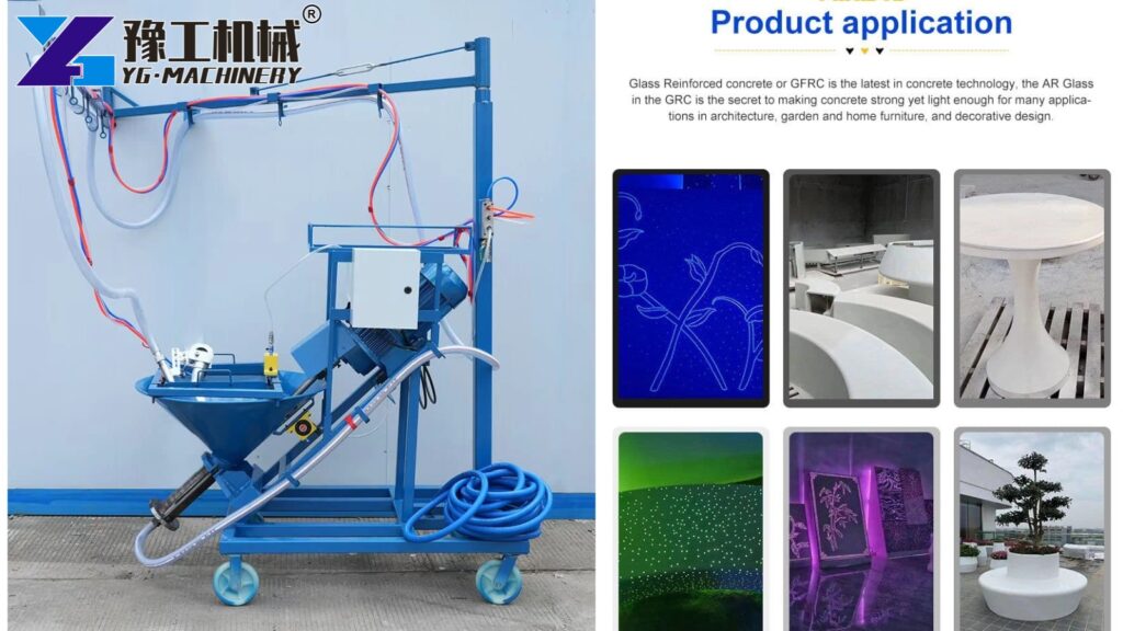 GRC spraying machine for sale