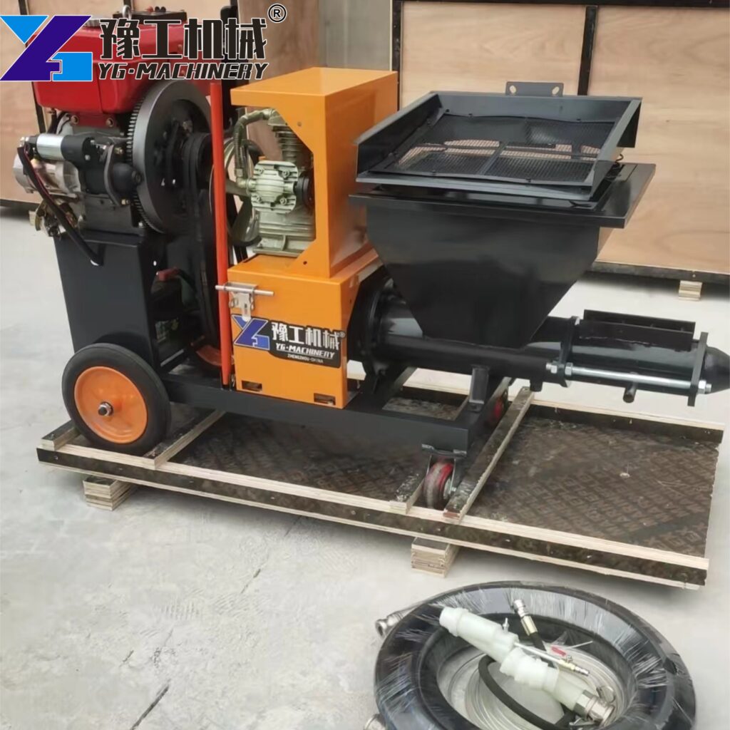 airless sprayer for cement walls