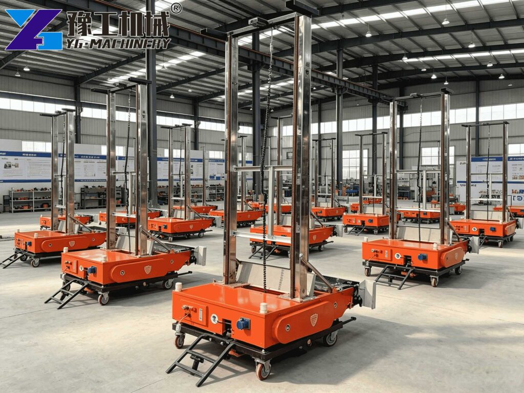 building cement plaster equipment