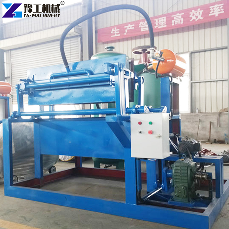 egg crate making machine setup