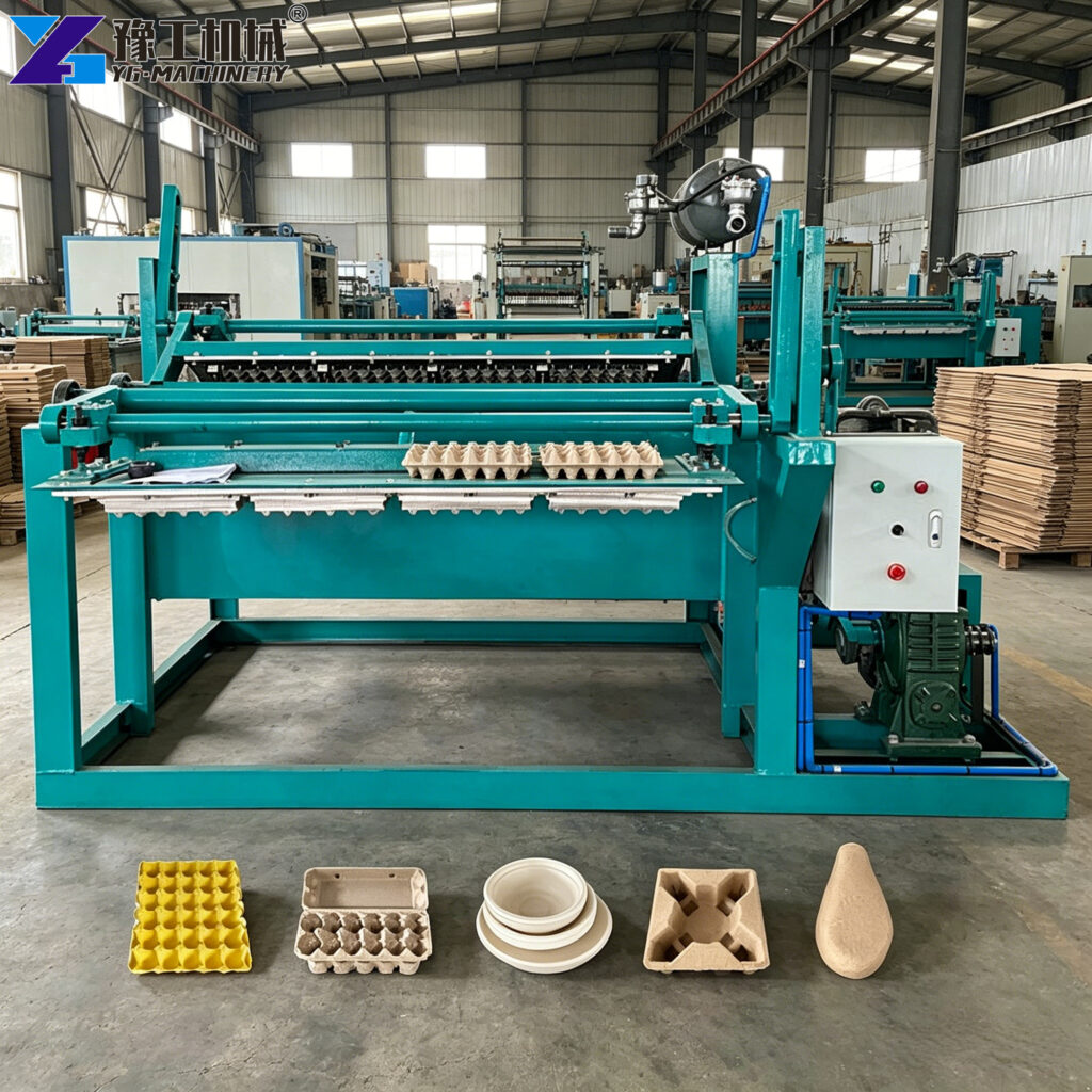 egg tray molding machine setup