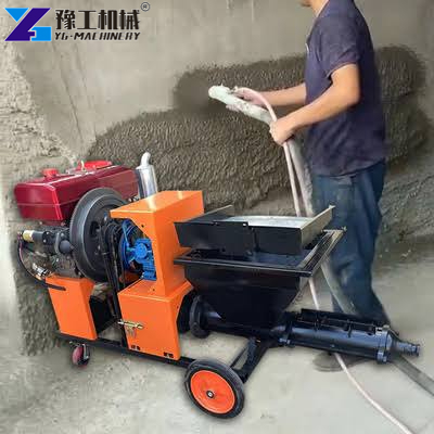 electric plaster pump machine