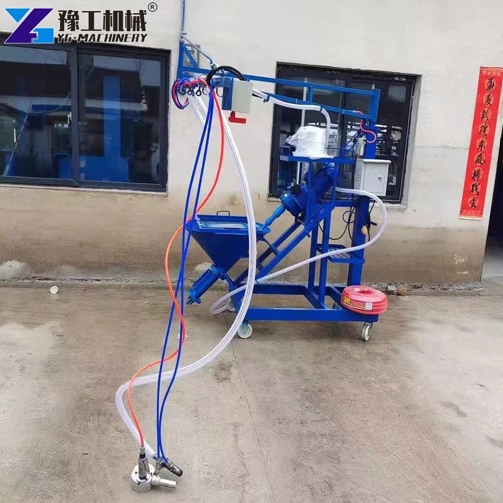 grc spray machine in action