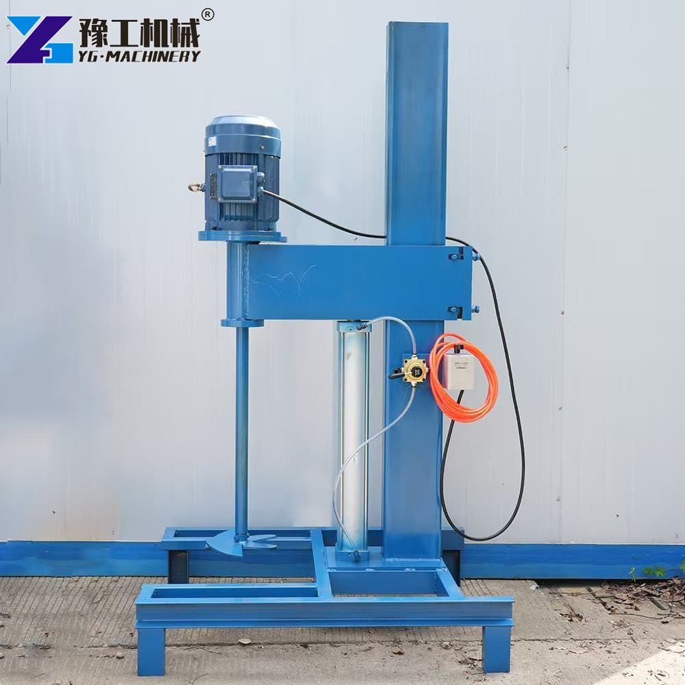 grc spraying machine closeup