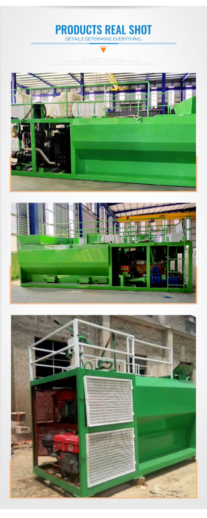 hydroseeding spray equipment