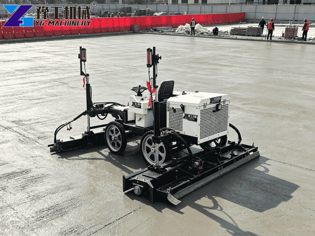laser screed for concrete