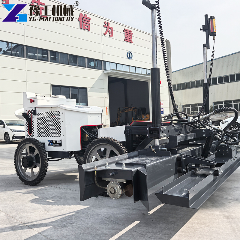laser screed machine hydraulic system