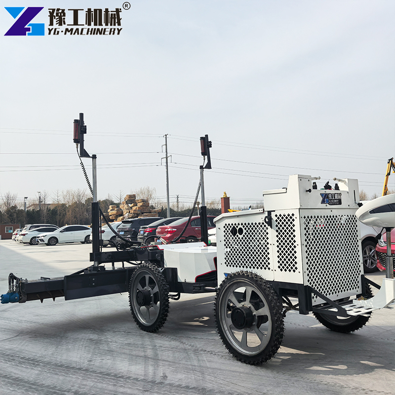 laser screed machine vibrating head
