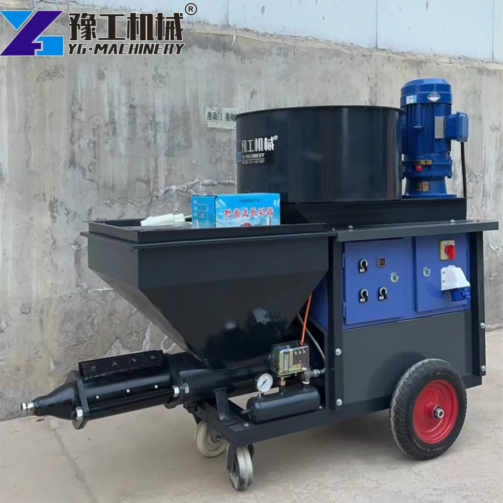 airless sprayer for cement walls
