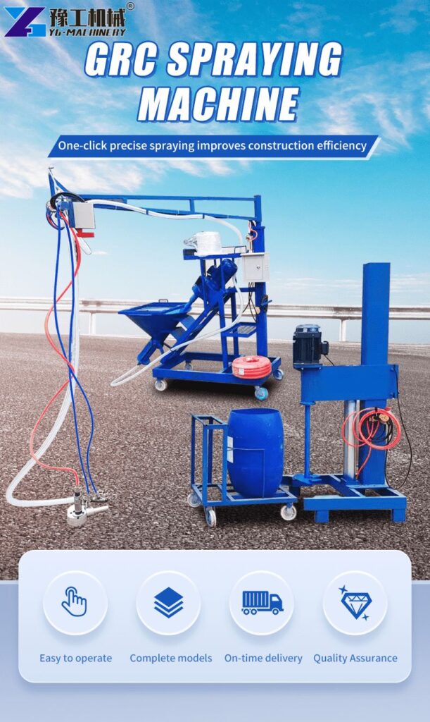 automatic grc spray machine