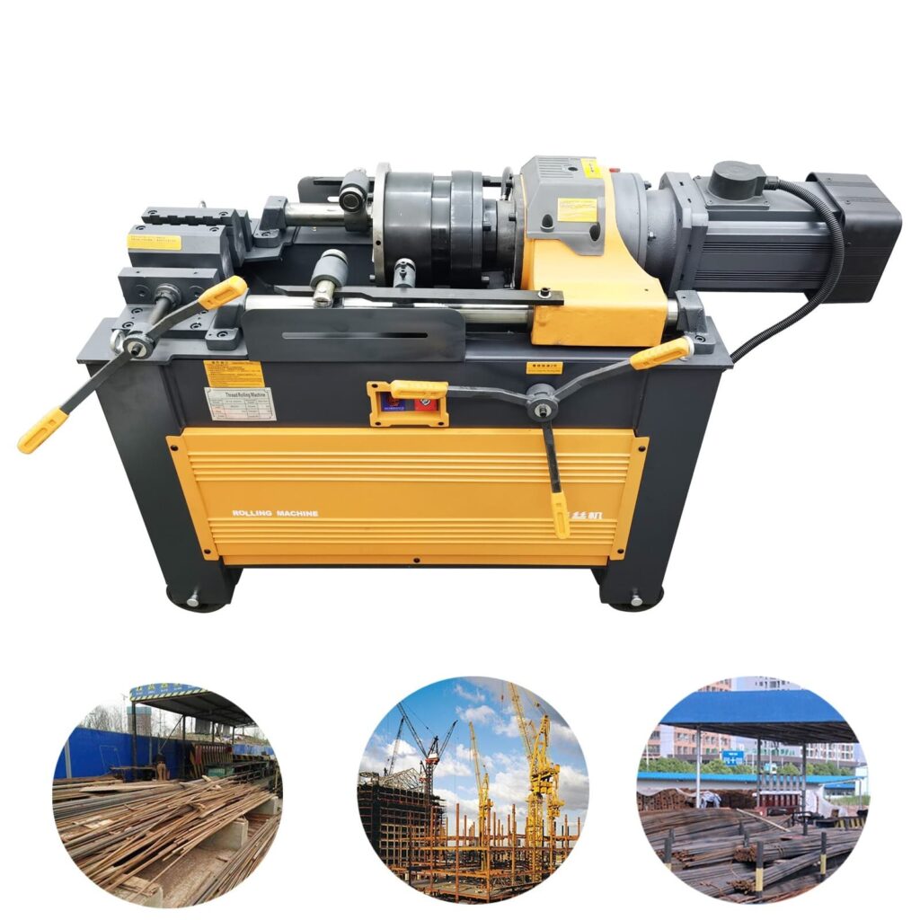 automatic rebar threading machine