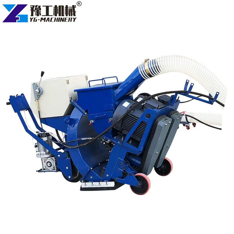 concrete floor shot blaster machine