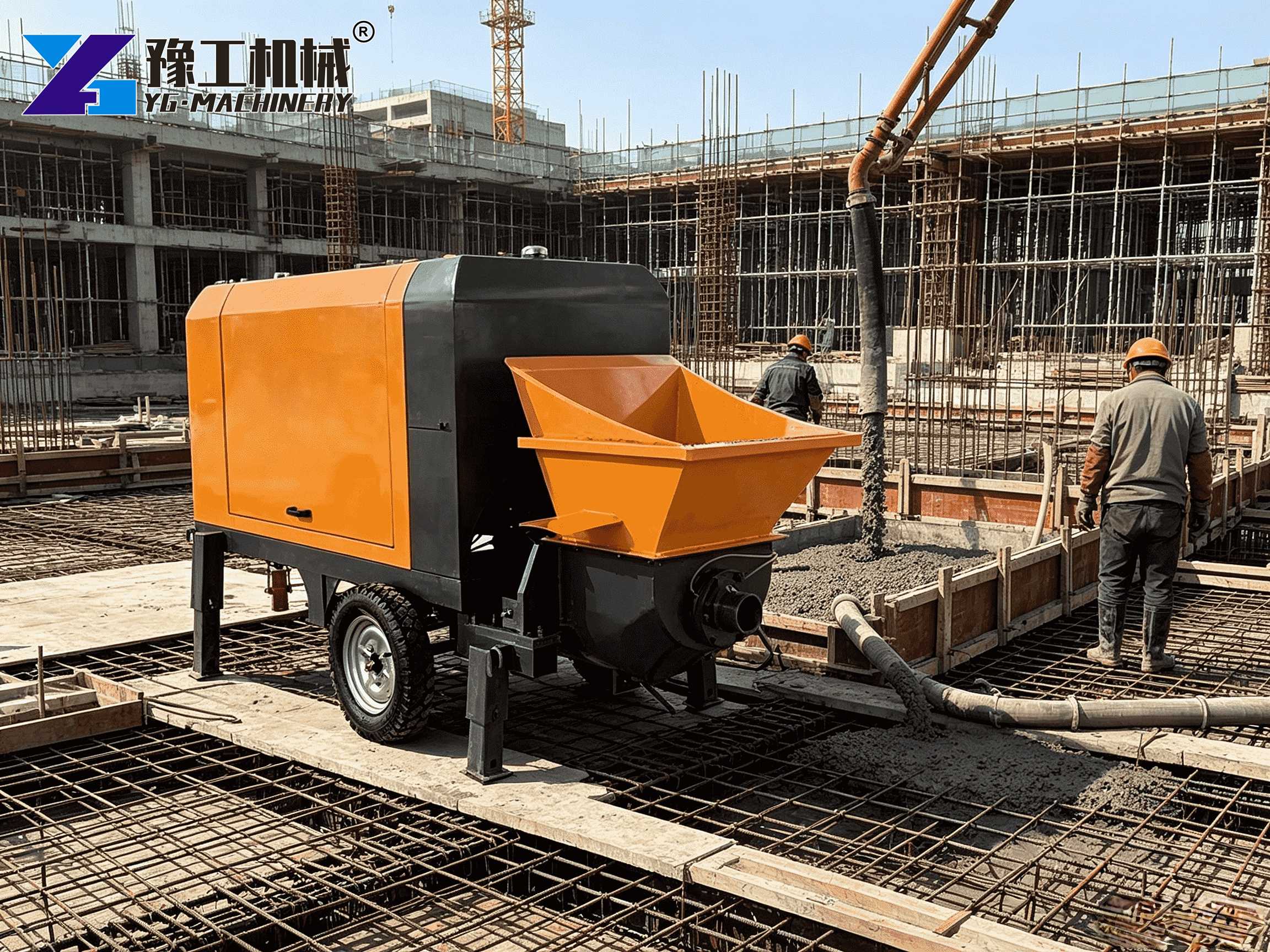 concrete pump for construction