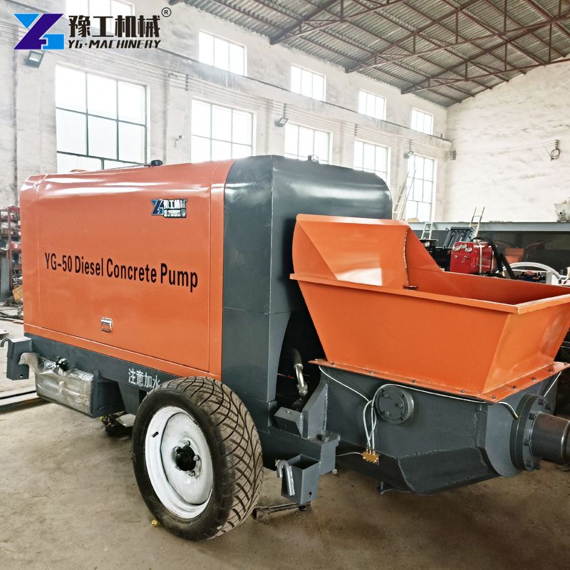 concrete pump trailer price