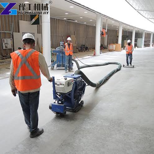 concrete shot blasting machine working principle