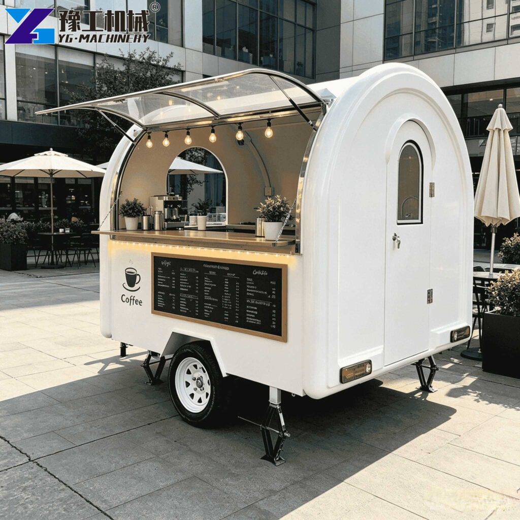 custom food trailer for sale