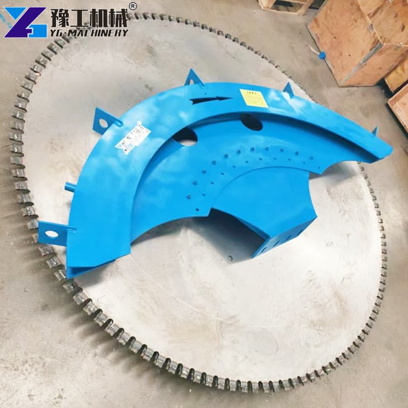 excavator fitted rock saw