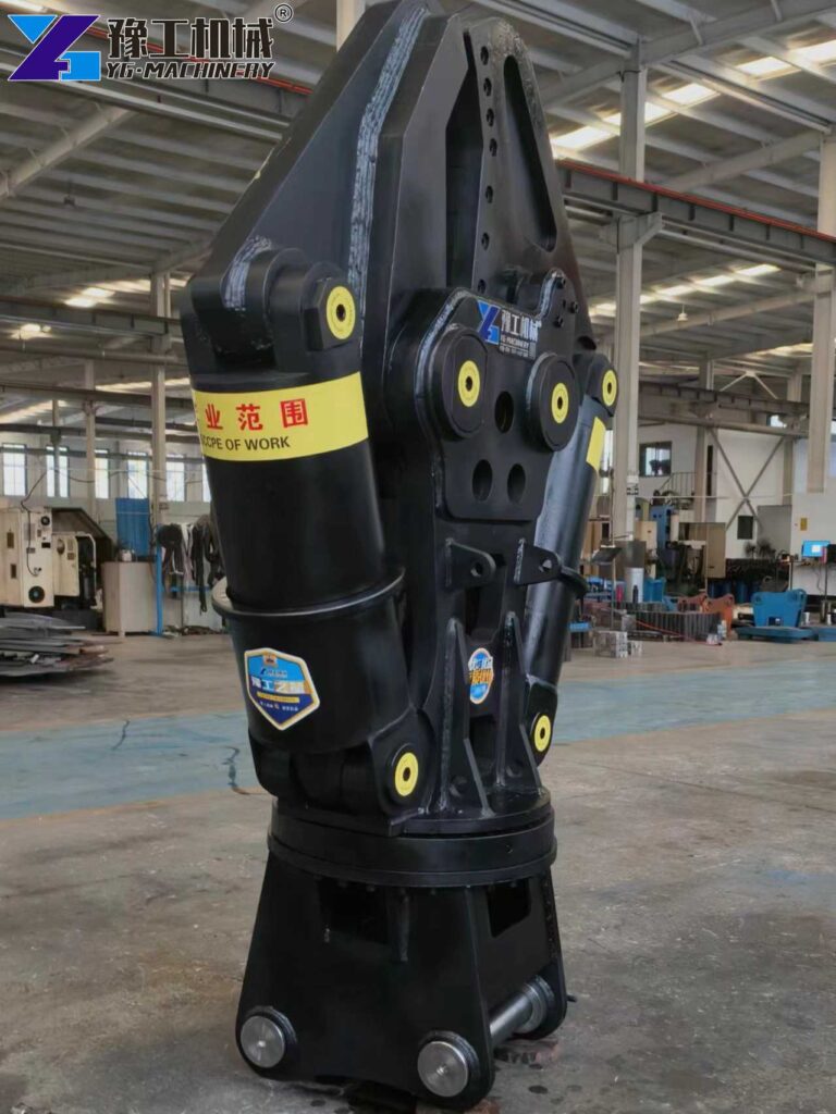 excavator metal cutting tool