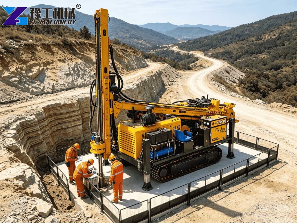 full hydraulic core drilling rig price
