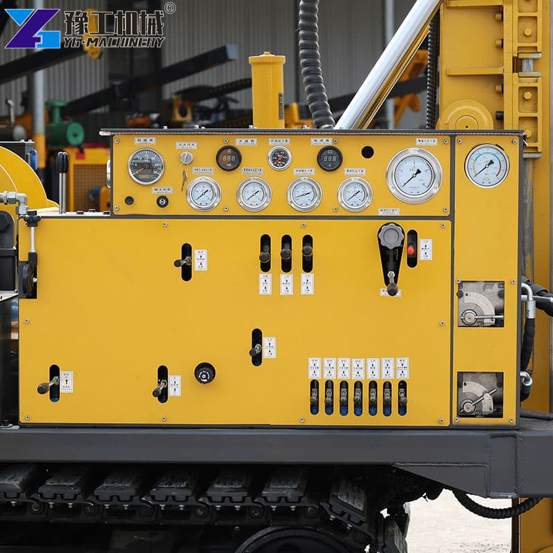 full hydraulic drill rig