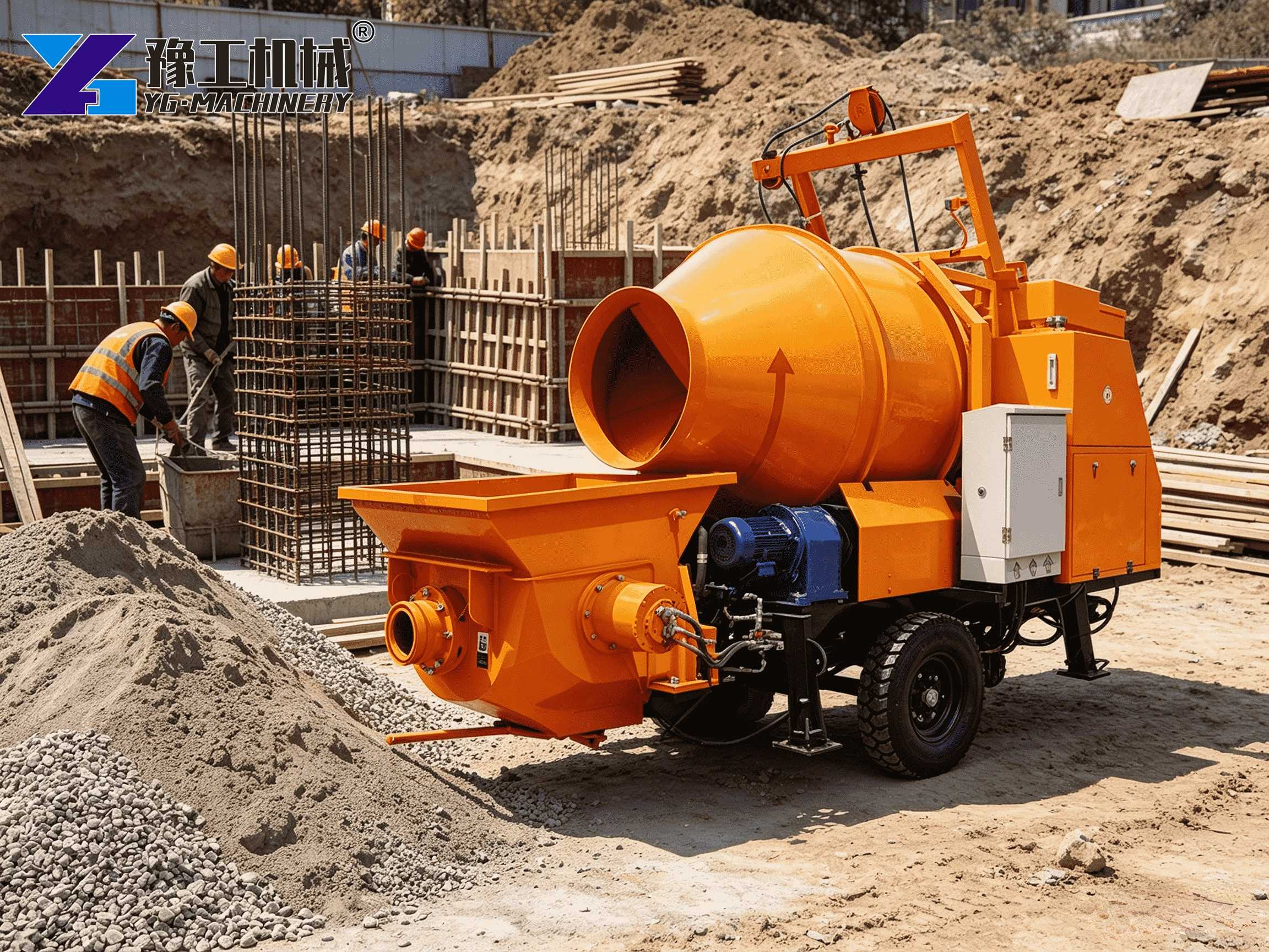 hydraulic concrete pump price