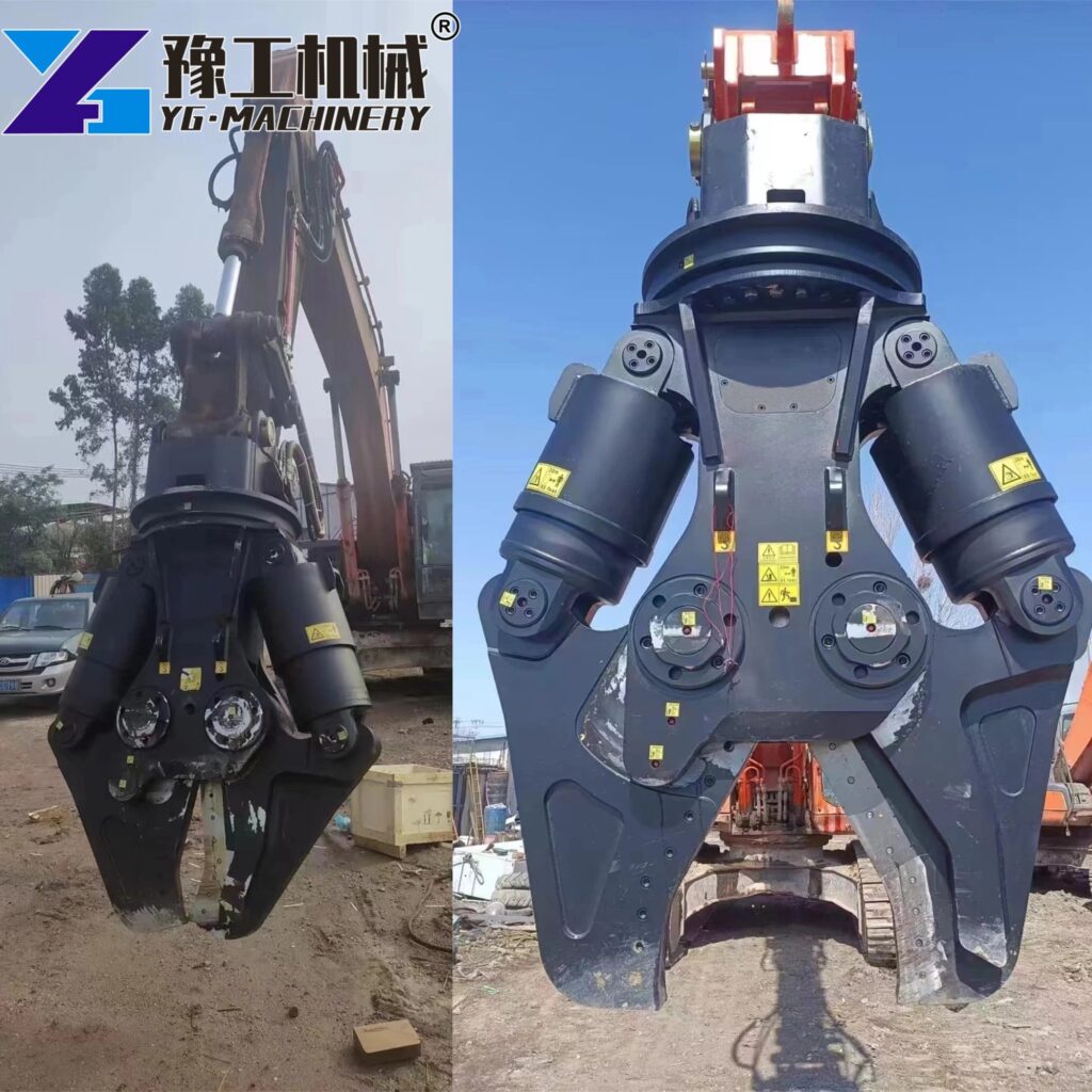 hydraulic demolition shear