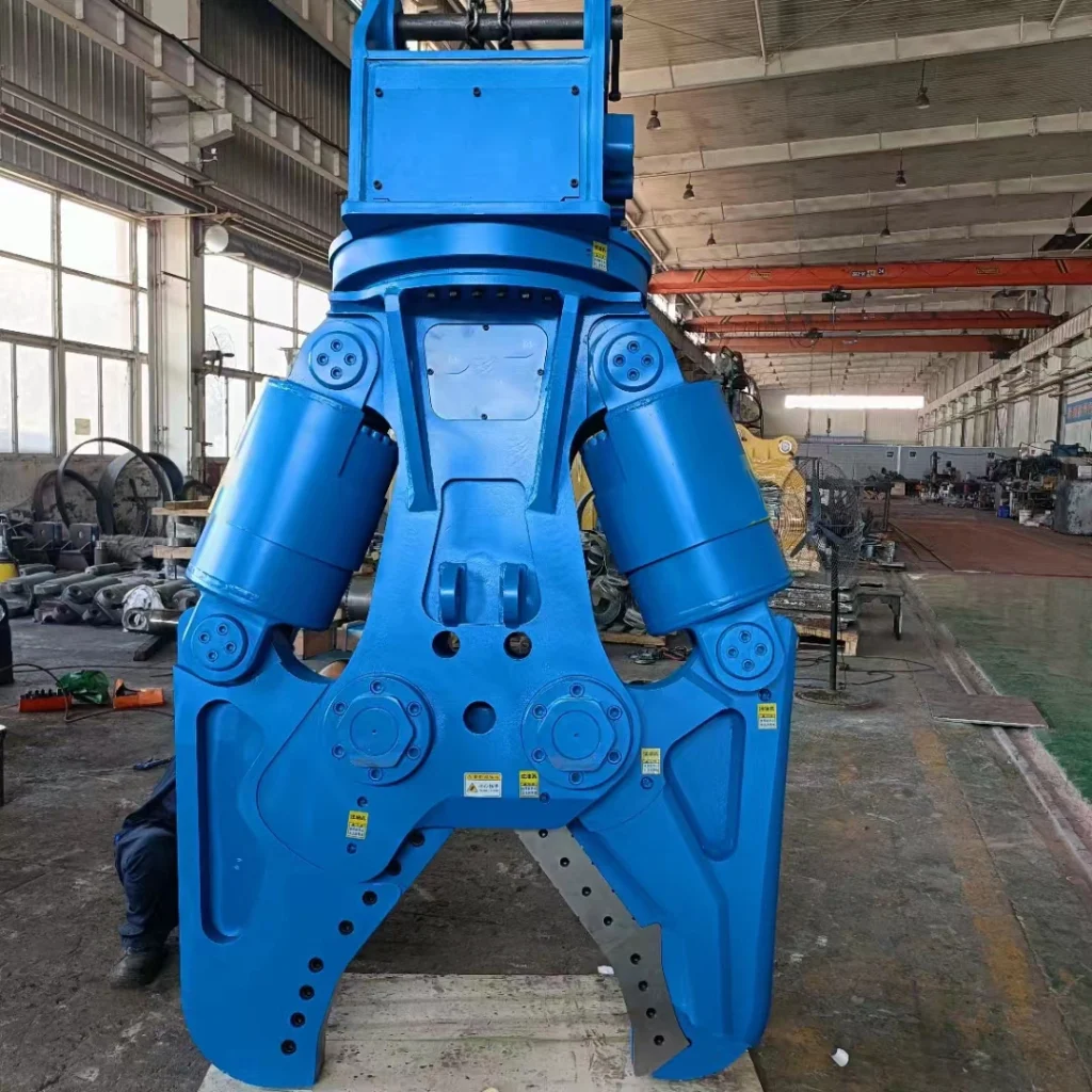 hydraulic metal cutting shear