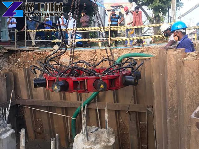 hydraulic pile cutter uae project