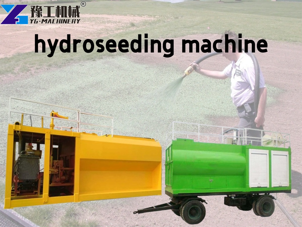 hydroseeder equipment for large lawns