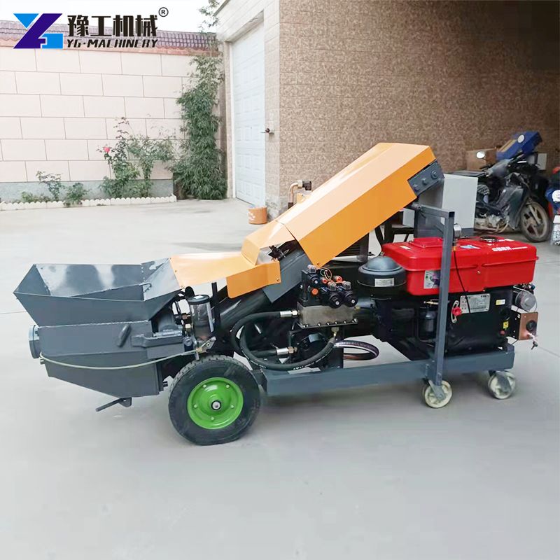 mobile mini concrete pump