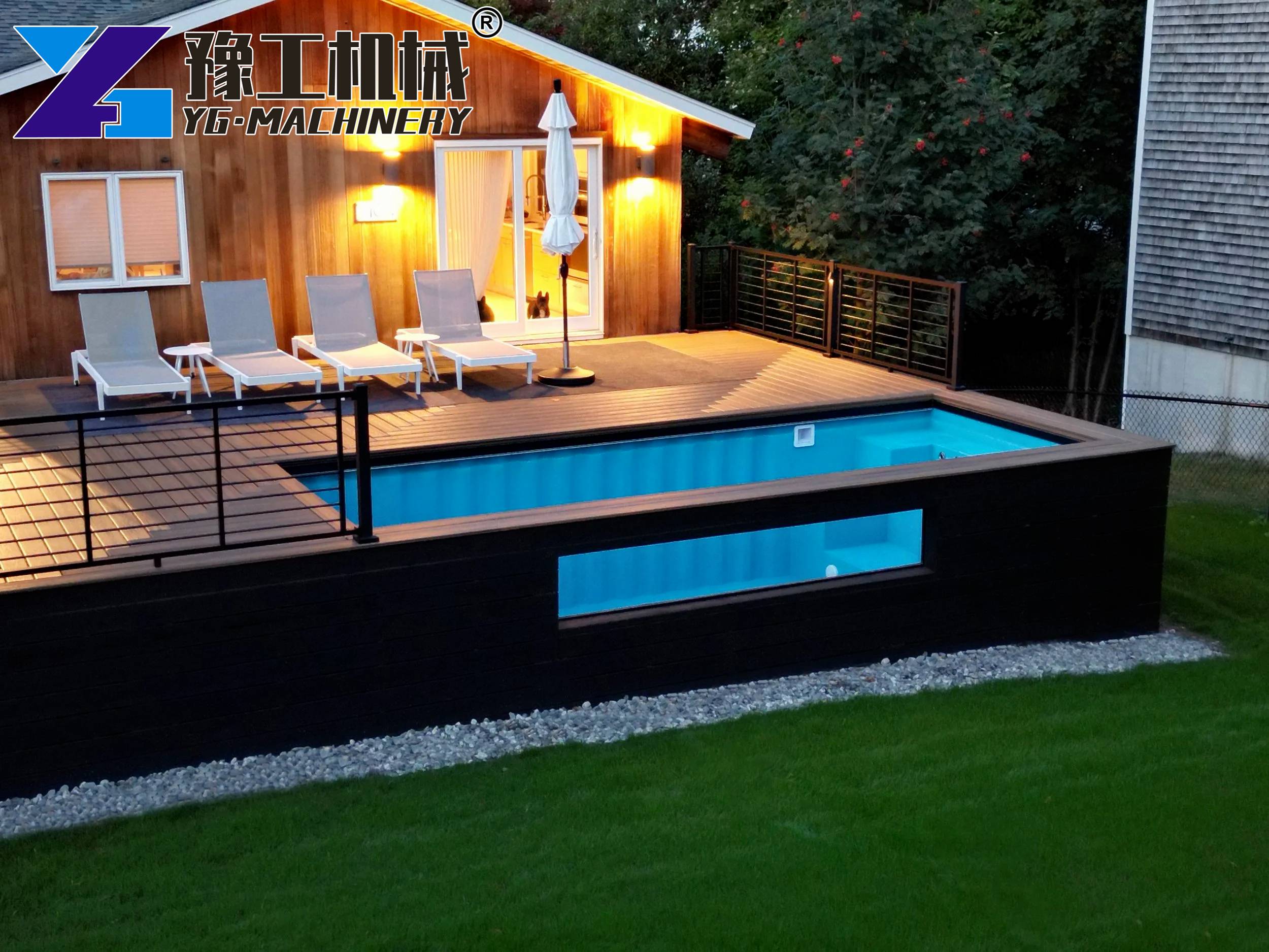 20 Foot Shipping Container Pool Exported to Australia shipping container pool australia