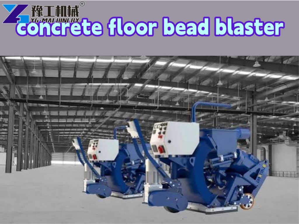 shot blasting machine for concrete