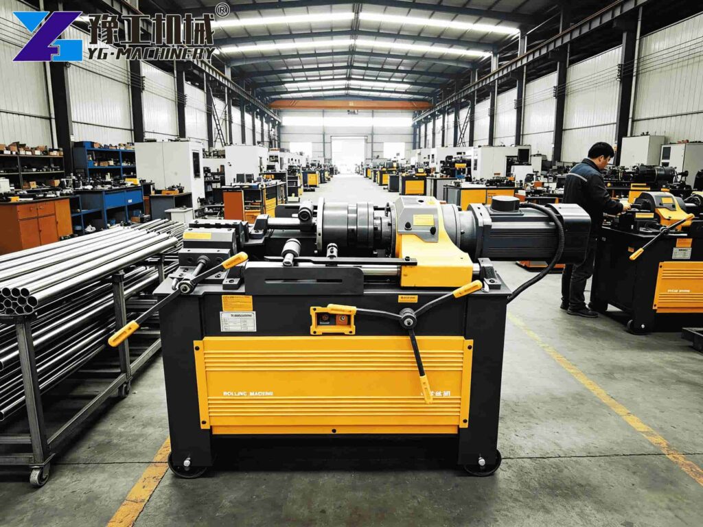 small thread rolling machine factory
