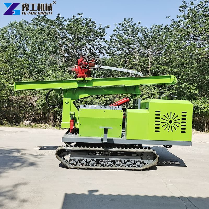 solar foundation piling equipment